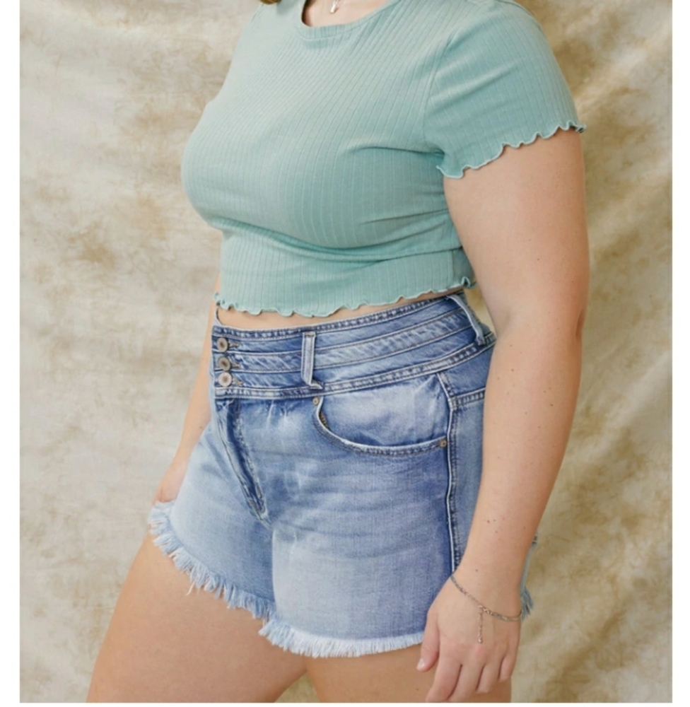 Kancan Tilly High Rise Shorts - Picture 12 of 12